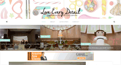 Desktop Screenshot of loveeverydetail.com